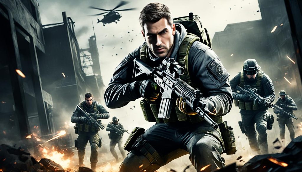 s'accroupir dans Call of Duty Mobile