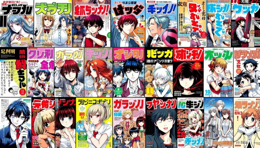 Diversité des mangas Diversité des mangas