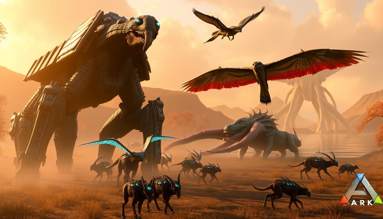 nouvelles créatures Ark: Survival Evolved mise à jour 2025