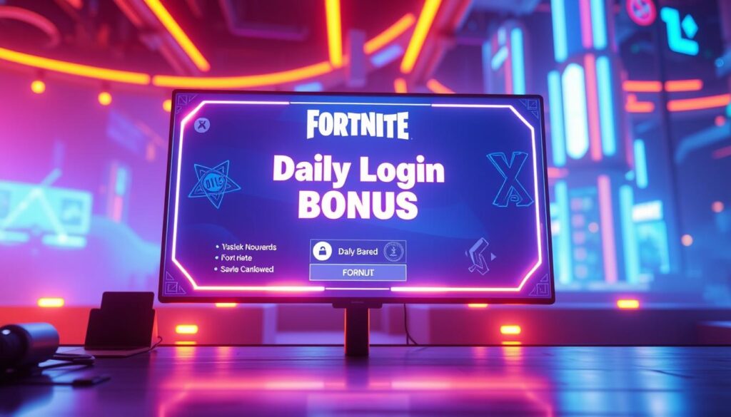 Bonus de connexion quotidienne Fortnite