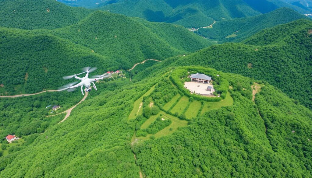 Korean Drone Flying Tour Switch