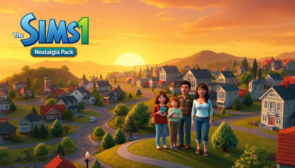 Les Sims1 pack nostalgie graphismes améliorés