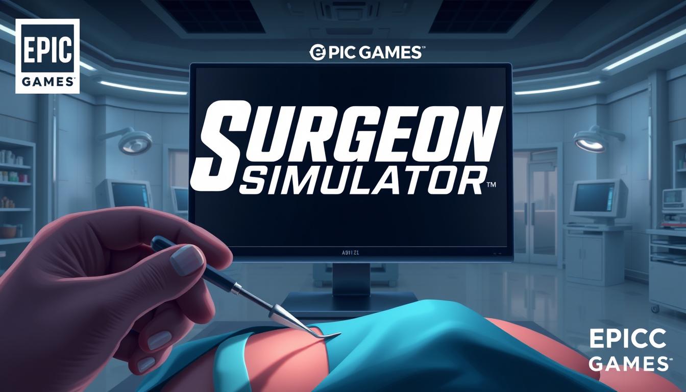 Surgeon Simulator gratuit Epic Games mai 2025