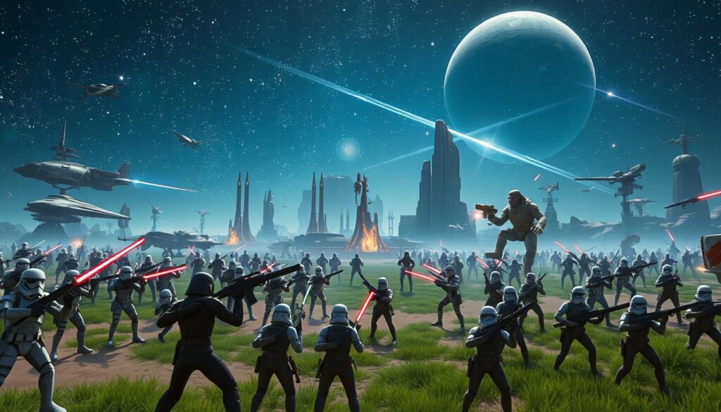 crossover Star Wars Fortnite