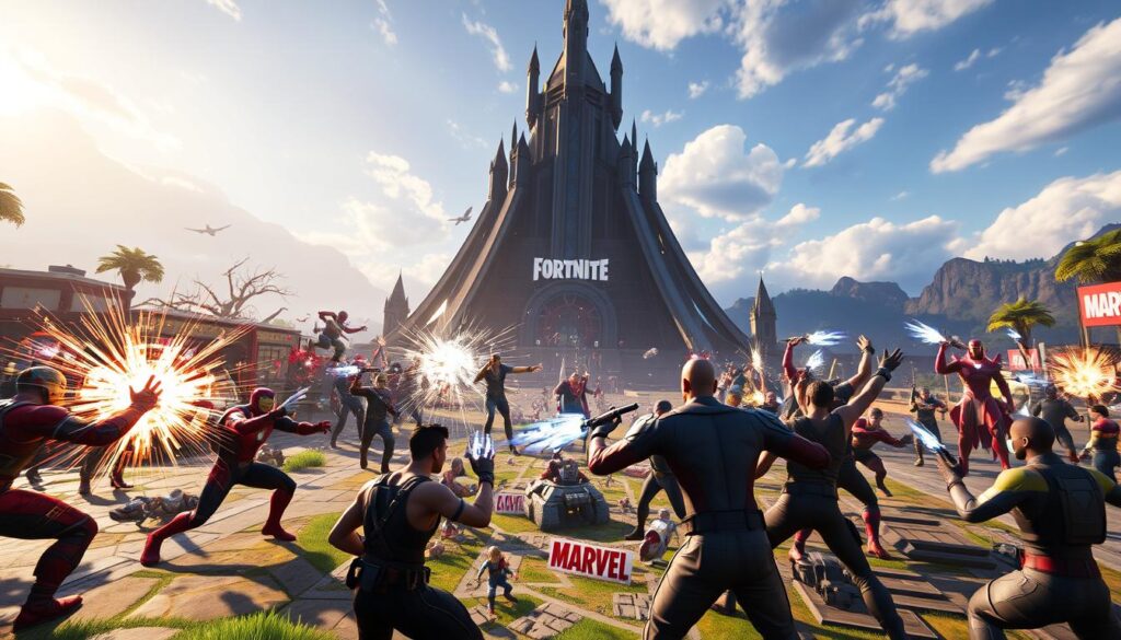 événement Marvel × Fortnite