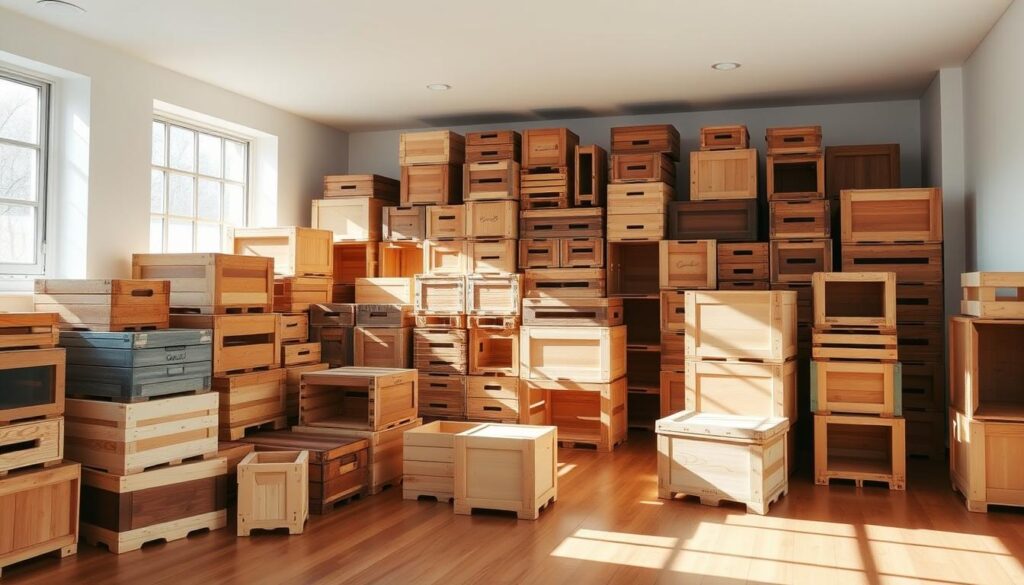 tailles box stockage